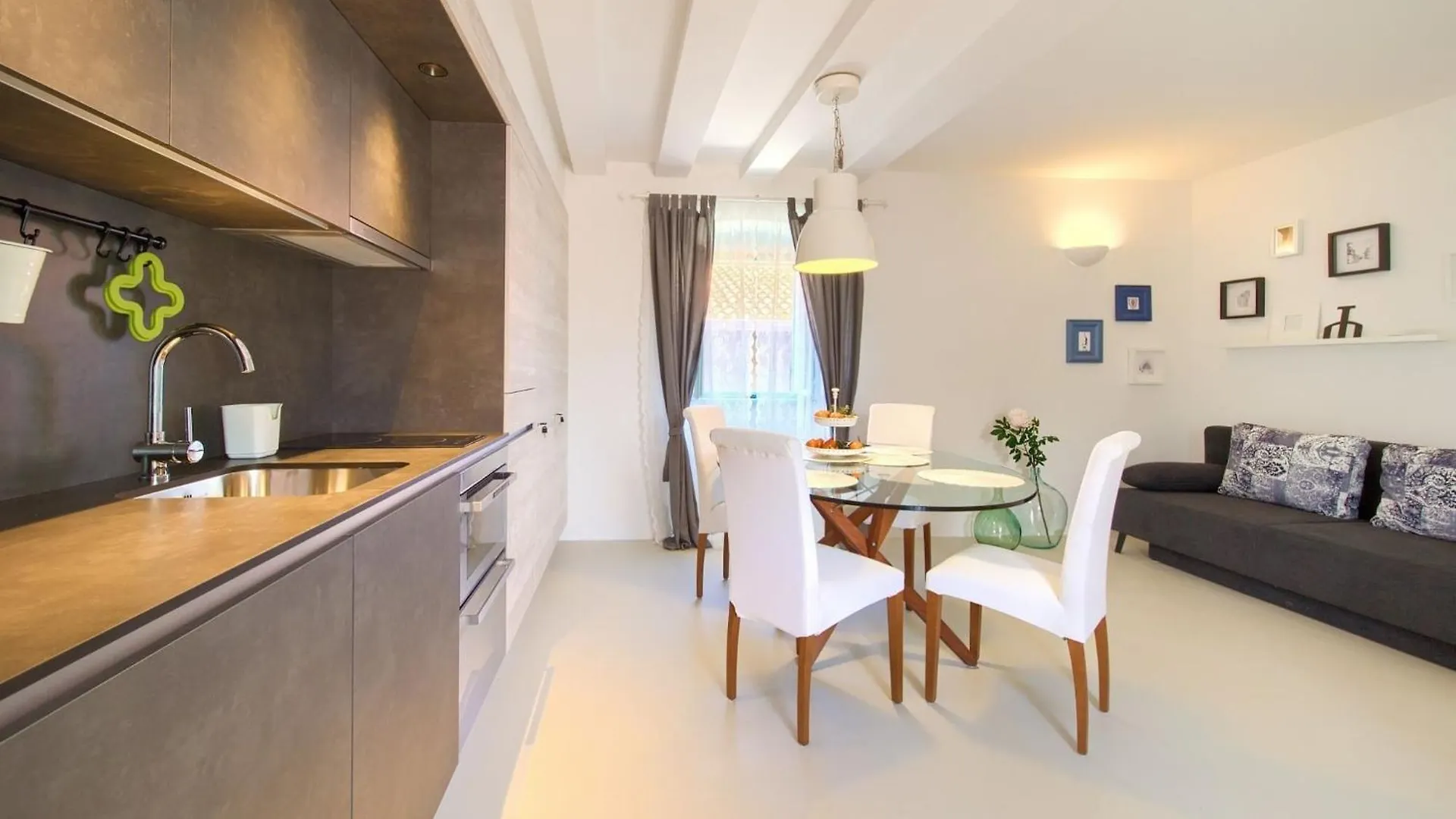 Vibrant And Elegant Downtown Krk Apartments - One Bedroom Apartment Krk Town Croatia